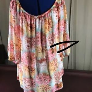 Women’s Tunic Top Soulmates Plus Size 1X -#71